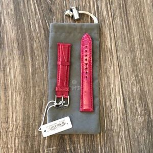 🎀 Michele 18mm hot pink alligator band 🎀